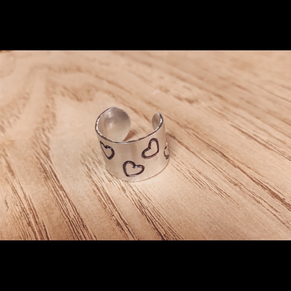 handmade heart ring - Picture 2 of 2